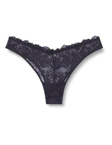 Image of Emporio Armani Woman Eternal Lace V-Brazilian Black L