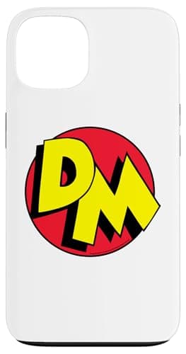 Image of Danger Mouse Retro DM Logo Case for iPhone 13