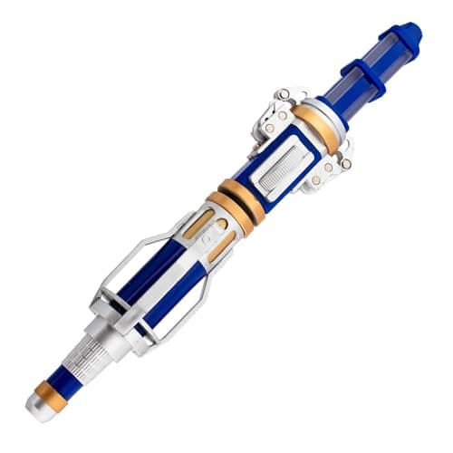 Image of Toynk Doctor Who 12th Doctor Electronic Sonic Screwdriver Prop | Features Light and Sound Effects | Officially Licensed Collectible
