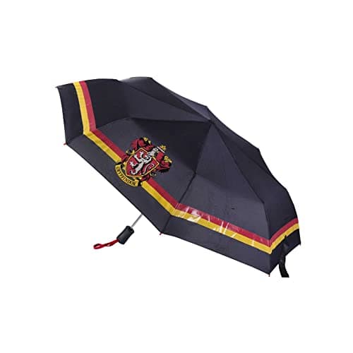 Image of CERDÁ LIFE'S LITTLE MOMENTS Plegable Automatico Cambia de Color Con EL Agua | Paraguas Harry Potter [ Gryffindor ] Talla Adulto | Licencia Oficial Warner Bros, Fibreglass, Multicoloured, única