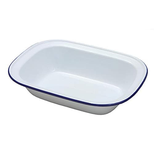 Image of Falcon Oblong Pie Dish White 20 x 15 x 4.5cm