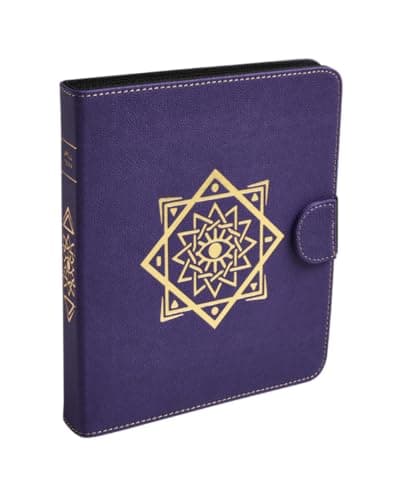 Image of Dragon Shield Spell Codex Portfolio - Arcane Purple