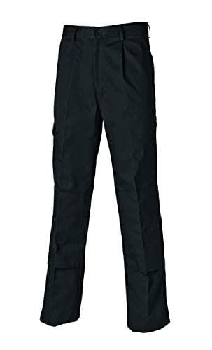 Image of Dickies New REDHAWK PRO Mens Multi Pocket Workwear Trouser With Knee Pad Pockets Hammper Loop Rule Pocket WD801 BLACK, 36T