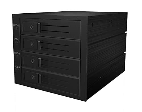 Image of ICY BOX 4-Way 3.5-Inch Backplane for 3x 5.25-Inch Slot, SAS III 12 Gbit/S and SATA III 6 Gbit/S, Mini SAS HD Host, Fan 60610