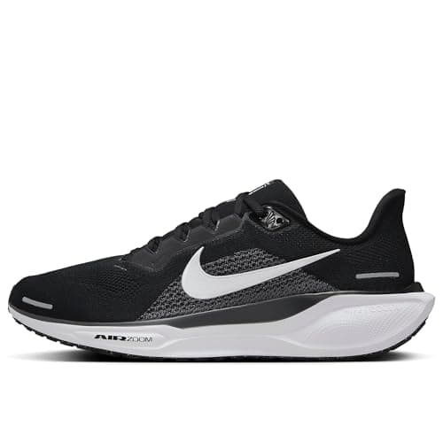 Image of Nike Mens Air Zoom Pegasus 40 Sneaker, Black White Anthracite, 9 UK