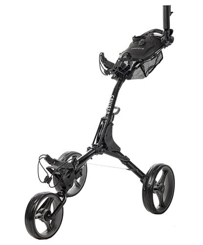 Image of Cruiser CR-7 Golf Trolley – 3 Wheel Push Golf Cart, Compact Cube Fold Design, Easy Folding Mechanism, Sturdy Premium Build