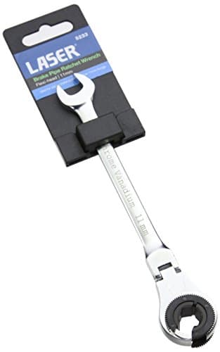 Image of Laser 5233 Flexible Brake Pipe Ratchet Spanner 11mm