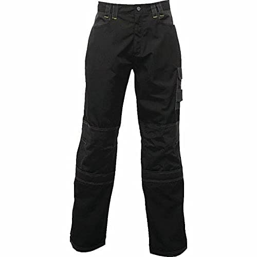 Image of Regatta TRJ335R 800034 Trousers, Hardwear Holster, 34" Width, 31" Length, Black
