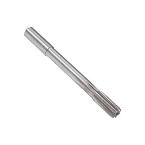 Image of sourcing map 9mm Chucking Reamer, HSS Cobalt M35 Lathe Machine Reamer D4 6 Straight Flutes, Round Shank Milling Cutting Tool, for Stainless Steel Alloy Copper Metal