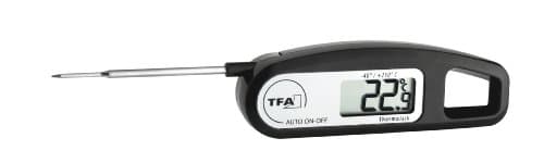 Image of TFA 30.1047.01 Thermo Jack Digital Probe Thermometer - Black