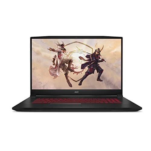 Image of MSI Katana GF76 Gaming Laptop (12UB-027UK), Latest 12th Gen i7-12700H, 17.3 Inch FHD 144 Hz Panel, Nvidia GeForce RTX3050Ti, 16 GB, 512 GB, Windows 11 - Black