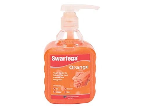 Image of Swarfega Orange Hand Cleaner Pump Top Bottle 450ml