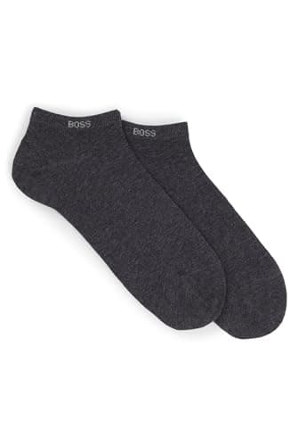 Image of BOSS Men's 2P AS uni CC Ankle Socks, Charcoal12, 43-46 (Pack of 2)