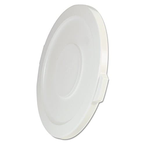 Image of Rubbermaid Commercial Products Brute Snap-On Lid 121 Litre White FG263100WHT