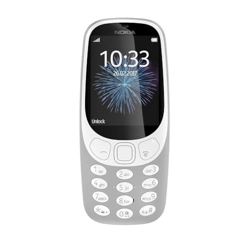 Image of Nokia MT000736 3310 Unlocked Dual UK SIM-Free Mobile Phone - Grey