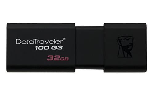 Image of Kingston Digital 32GB DataTraveler 100 G3 USB 3.0 Flash Drive, 2 Pack (KW-U713202-8A)