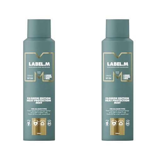 Image of LABEL.M Fashion Edition Heat Protection Mist 150ml (Pack of 2)