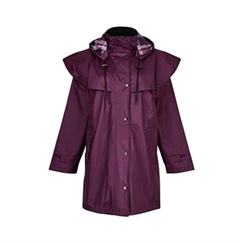 Image of Champion Country Estate Women Windsor Waterproof Riding Coat - Plum - 14