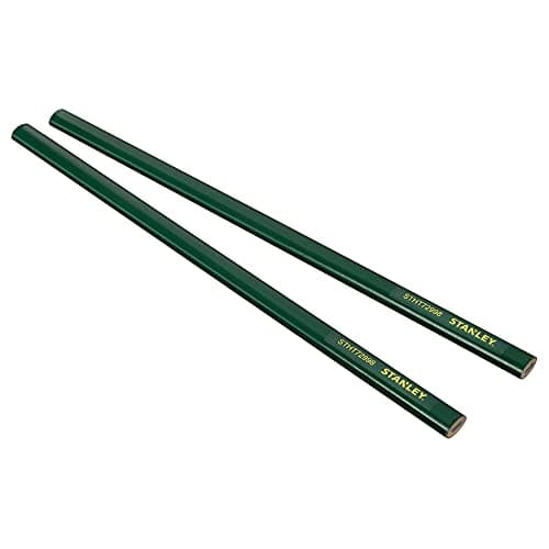 Image of Stanley STHT0-72998 Workman's Pencils - 30 cm, 2 Pieces - Green Exterior