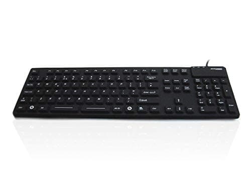 Image of AccuMed 105 - USB Full Size Sealed IP67 Antibacterial Medical/Clinical Keyboard