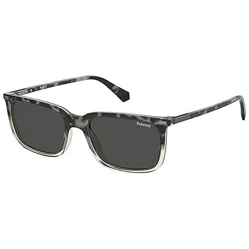 Image of Polaroid Pld 2117/s AB8/M9 HAVANA GREY Sunglasses Men's Acetate, Standard, 55