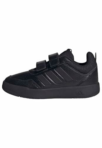 Image of adidas Unisex Kids TENSAUR Sport 3.0 Hook and Loop Shoes Kids, core Black/Matte Black, 1.5 UK