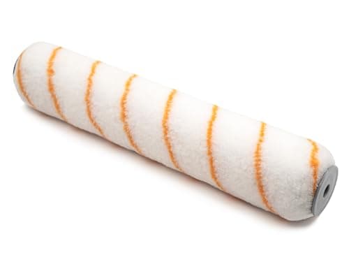 Image of ROLLINGDOG 12" Paint Roller Sleeve - 1/2" Medium Pile, Suitable for Lightly Textured Walls, Old Interior Walls, Light Cement Surfaces