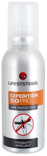 Image of Lifesystems Insect Repellent Expedition Pro DEET Pump Spray | Repels Mosquitoes, Midges, Ticks and Other Biting Insects | Up to 7hrs Protection, Ideal for Any Destination Including Jungle Tropics