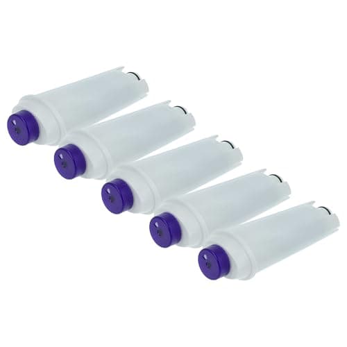 Image of vhbw 5X Water Filter Compatible with DeLonghi ECAM 23.460.B, ECAM 23.450.SL Coffee Machine, Espresso Machine - White