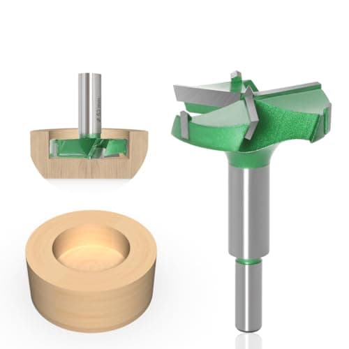 Image of 35mm Hinge Boring Bit Three Flute Wood Drill Cutter for Cabinet Door
