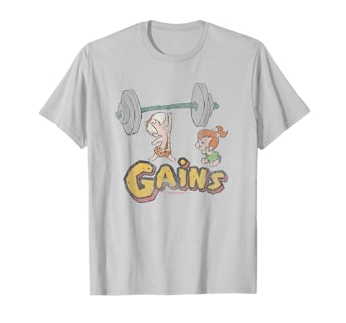 Image of The Flintstones Distressed Bam Bam Gains T-Shirt