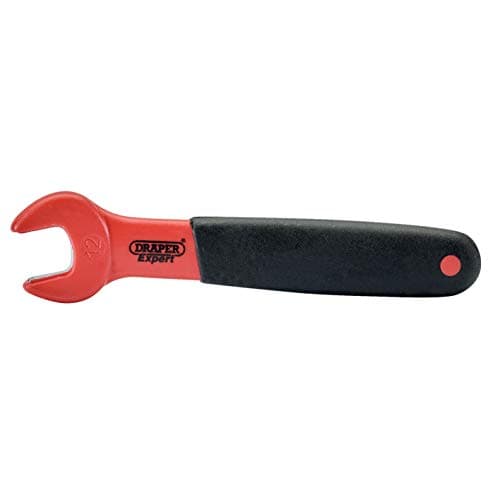 Image of Draper 99470 VDE Fully Insulated Open End Spanner (12mm)