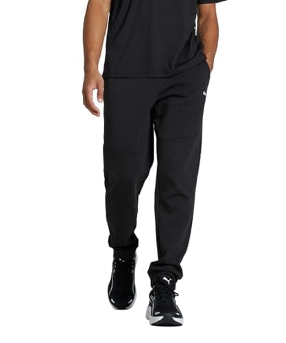 Image of PUMA Mens Pumatech Dk Cl Knitted Pants, Puma Black, M EU