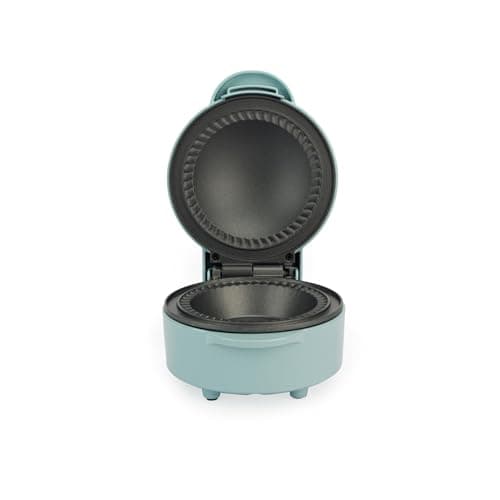 Image of Giles & Posner Mini Pie Maker - Deep Fill 550W Pie Machine, Non-Stick Plates, 3-Min Preheat, Built-in Crimping Edge, Bakes Traditional British Pies, Cool Touch Housing, Easy-Clean, Blue