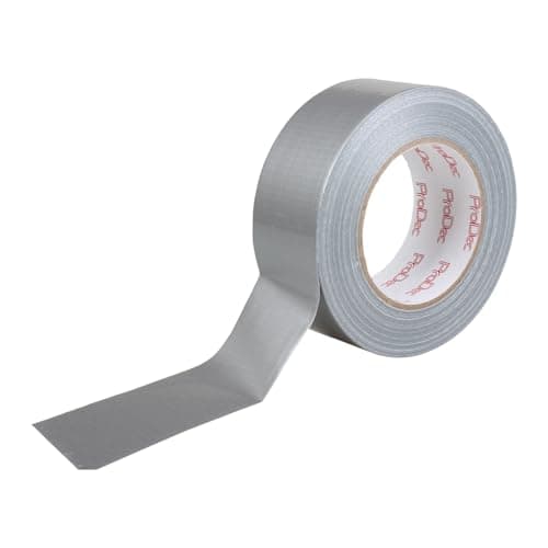 Image of ProDec Silver Duct Tape – 2 Inch x 50m Waterproof Gaffer Tape, Heavy Duty Adhesive Cloth Repair Tape, 50mm Wide