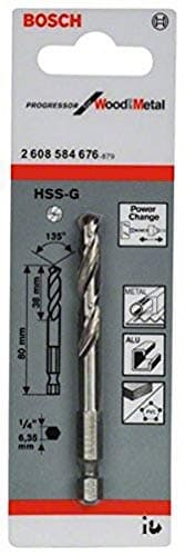 Image of Bosch 2608584676 HSS-G Pilot Drill Bit