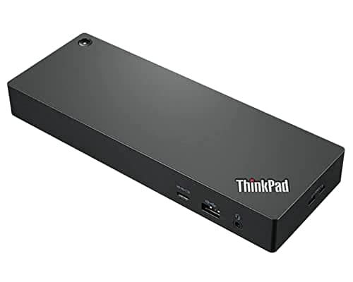 Image of Lenovo ThinkPad Thunderbolt 4 Workstation Dock - UK/HK/SGP/MYS Black