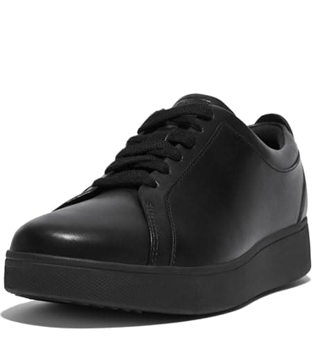 Image of Fitflop Rally Sneakers Women's, All Black, 4 UK