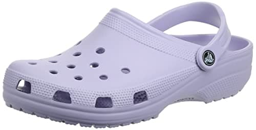 Image of Crocs Unisex Classic Clogs (Best Sellers) Clogs , Lavender,10 UK Men/ 11 UK Women