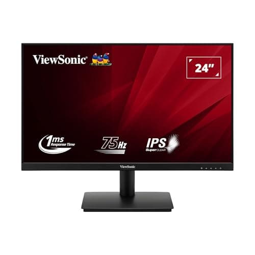 Image of ViewSonic VA VA240-H-2 computer monitor 60.5 cm (23.8") 1920 x 1080 pixels Full HD LED Black