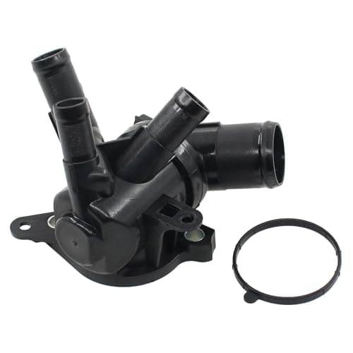 Image of HouYeen Thermostat Housing with Seal for Da-cia Dokker Duster Lodgy Merce-des Citan W415 Ni-ssan Juke F15 Pulsar C13 Qashqai J11 Re-nault Captur Clio Scenic Megane Kadjar Kangoo 1.2 TCE DIG-T Petrol