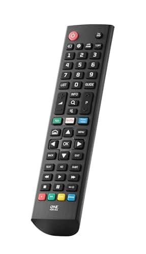 Image of One For All LG TV Replacement remote – Works with ALL LG TVs – Learning feature -URC4911