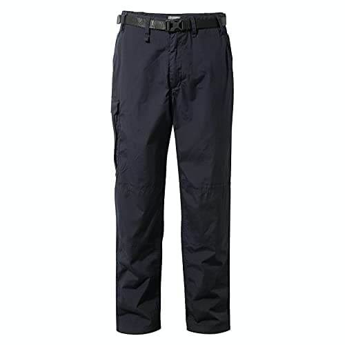 Image of Craghoppers Men's Kiwi Classic Walking Trousers Relaxed Fit Hiking Pants DK Navy 28"