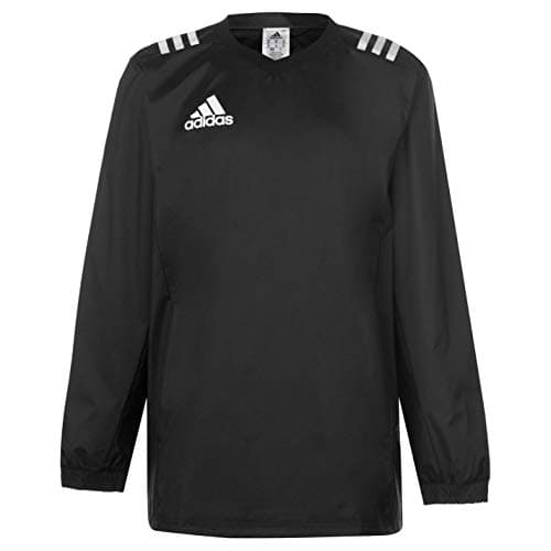 Image of adidas Men's Rugby Contact Top Wind Jacket, mens, Windbreaker, DN6033, Black, L