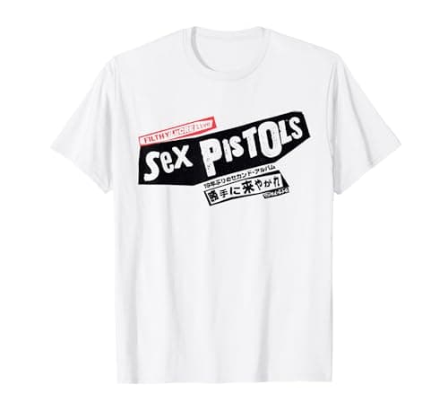 Image of Sex Pistols Official Japan Tour Front Logo T-Shirt