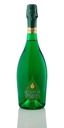 Image of Accademia Prosecco Bottle Rainbow Collection Wine Gift 75cl | Ideal Birthday, Christmas, Anniversary, Celebration, Occasion, Wedding Present - (Green)