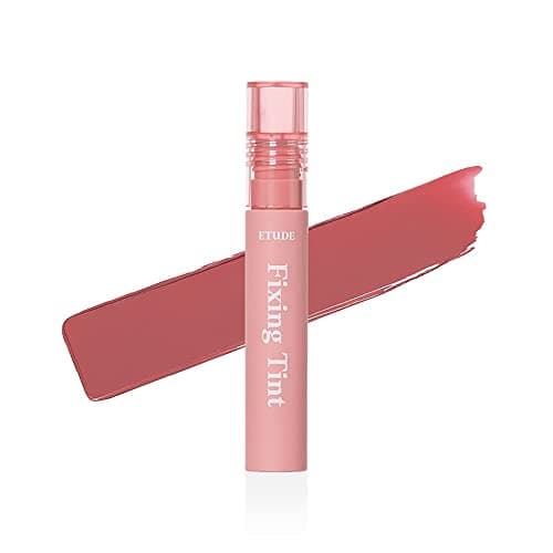 Image of Etude House Fixing Tint #05 Midnight Mauve| Long Lasting High Pigmented Liquid Lipstick |Waterproof Lightweight Matte Finish Lip Stain| Full Coverage