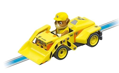 Image of Carrera FIRST 20065025 Slot Car Paw Patrol-Rubble, yellow