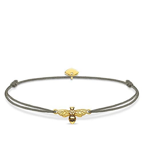 Image of Thomas Sabo Women Bracelet Little Secret Bee 925 Sterling Silver LS081-379-7-L20v