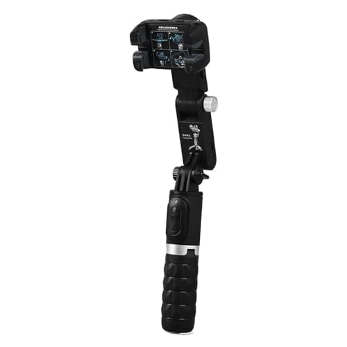 Image of Gimbal Stabilizer, Portable Handheld Gimble, 3 Axis Handheld Smartphone Gimbal, Auto Face Tracking, Wireless Remote Control Anti Shake Tripod for Vlogging on Tiktok YouTube